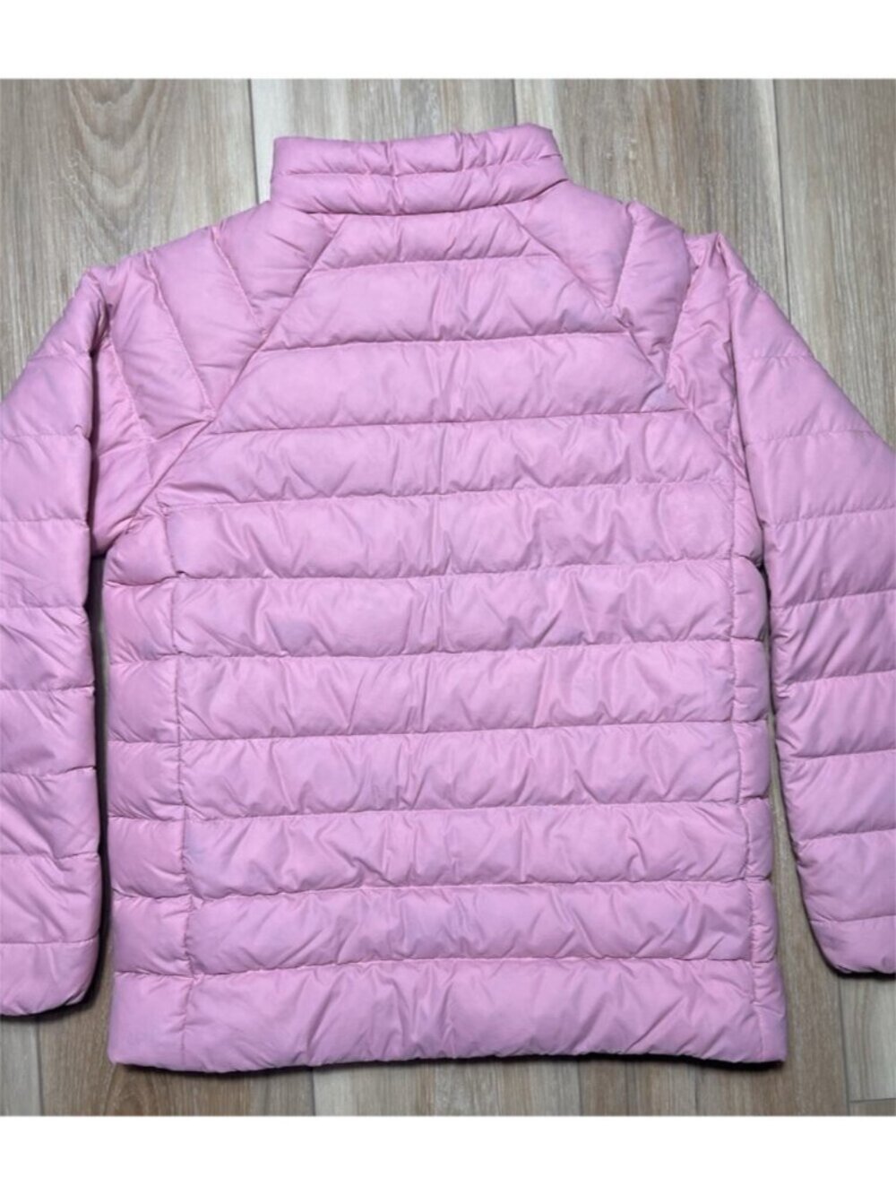 Patagonia Netplus Shells Recycled Pink Down Puffer Jacket -Youth Size Large (12) - Picture 14 of 16